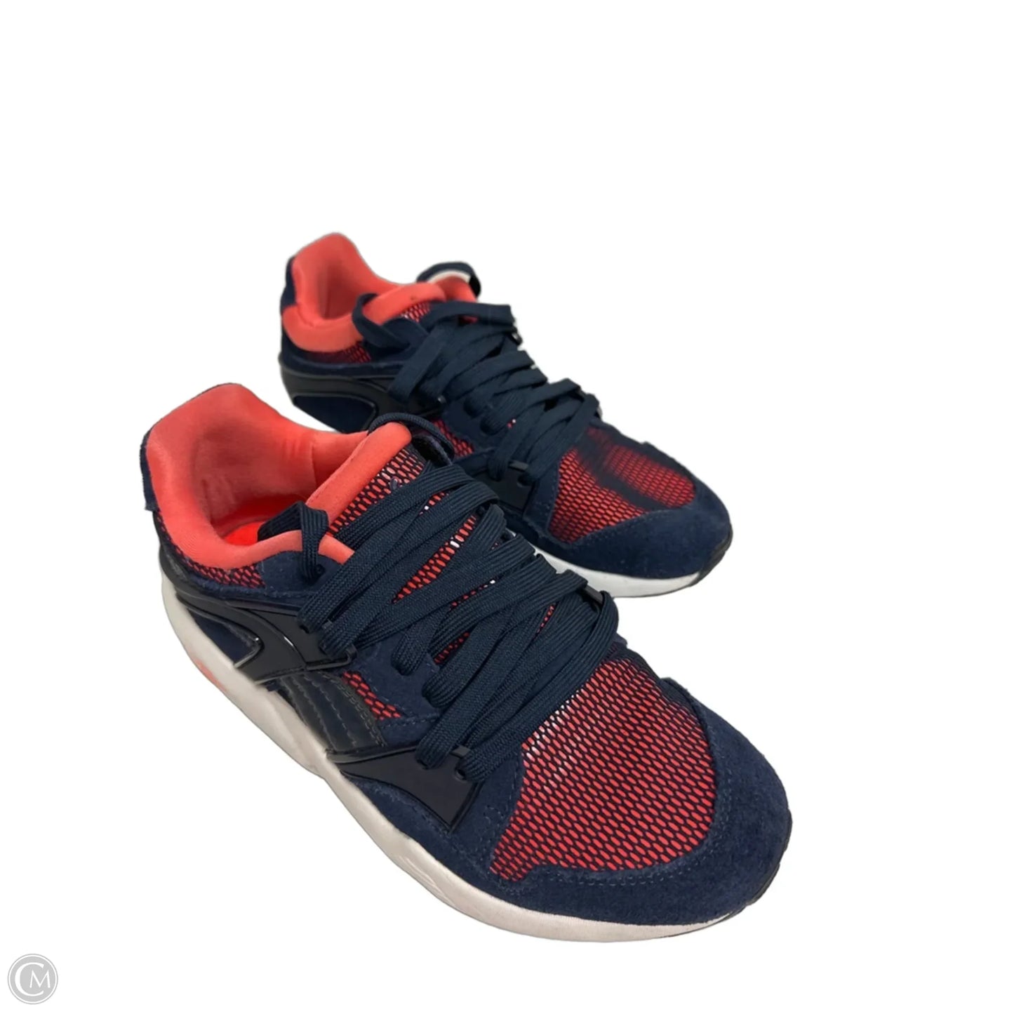 Shoes Athletic By Puma In Blue & Pink, Size: 6.5