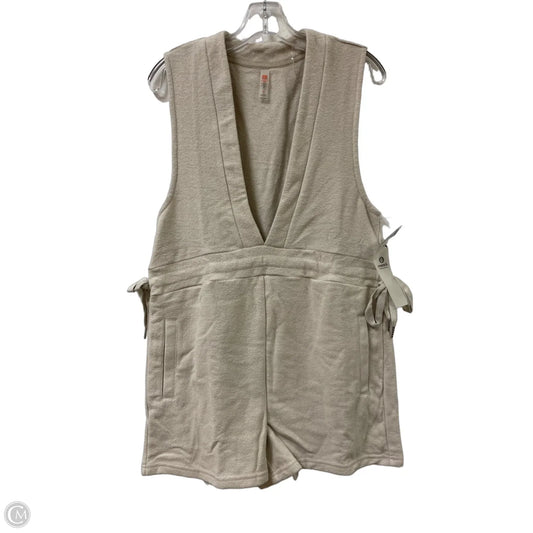 Romper By Mono B In Cream, Size: M