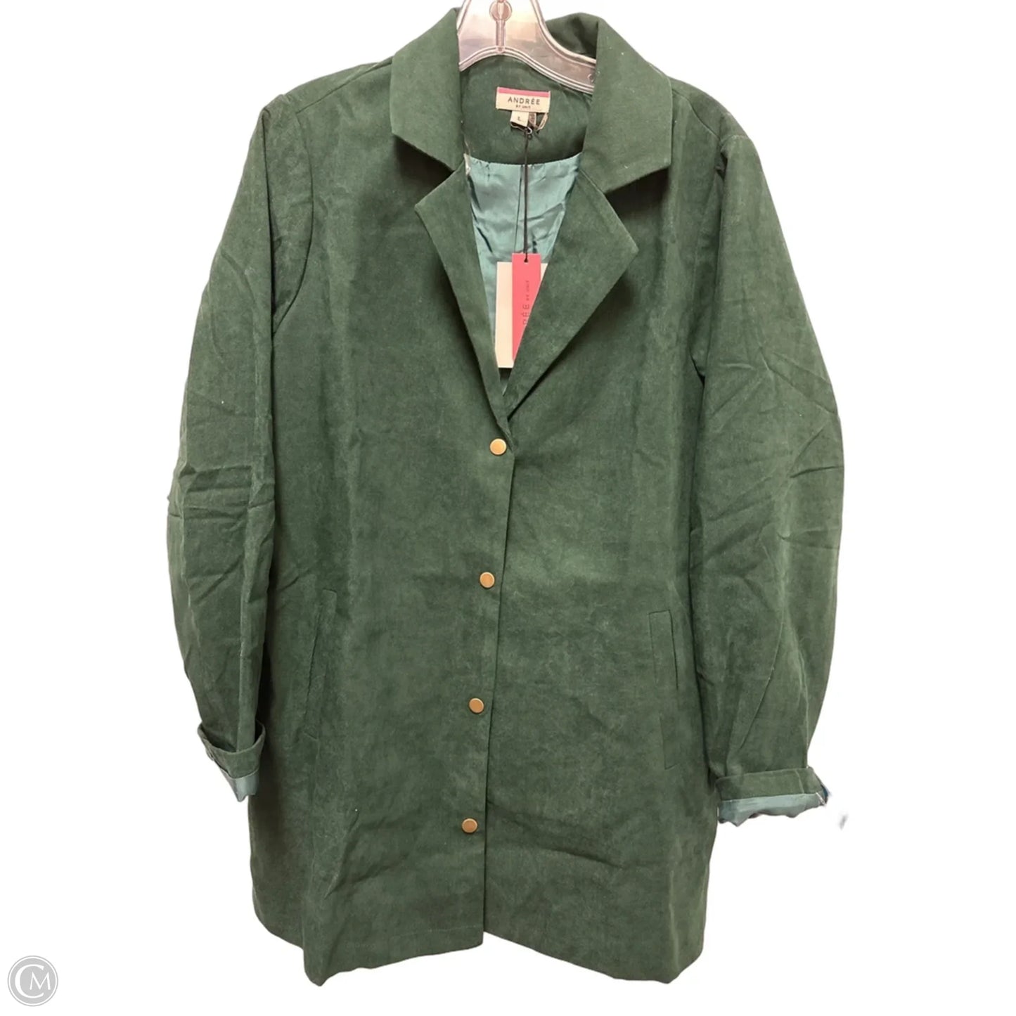 Blazer By Andree By Unit In Green, Size: L