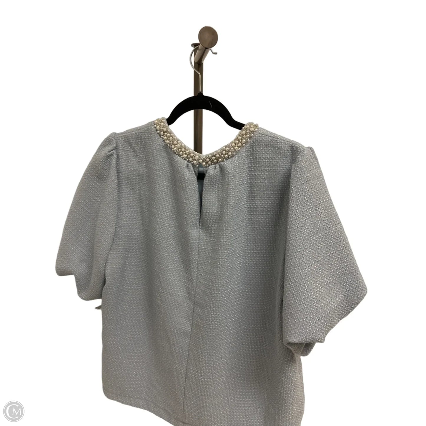 Top Short Sleeve By Shop The Mint In Blue, Size: L