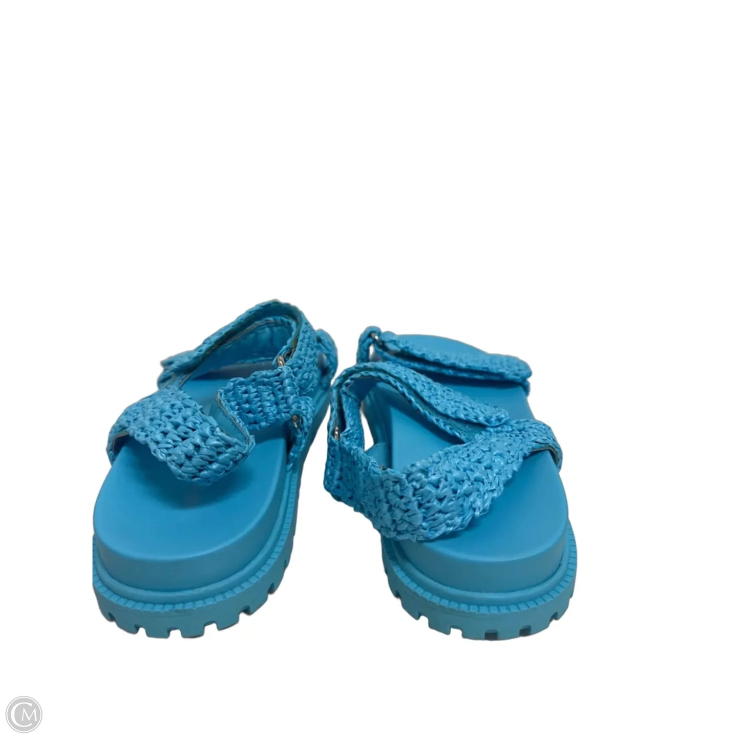 Sandals Flats By Nine West In Blue, Size: 9