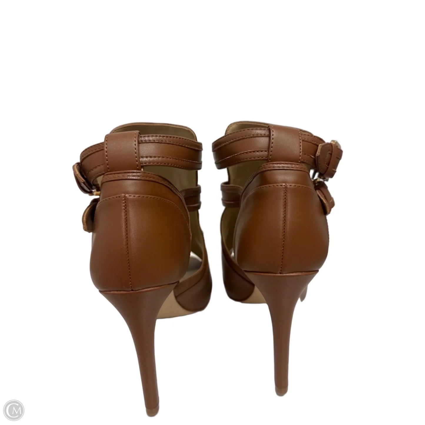 Sandals Heels Stiletto By Michael By Michael Kors In Brown, Size: 9