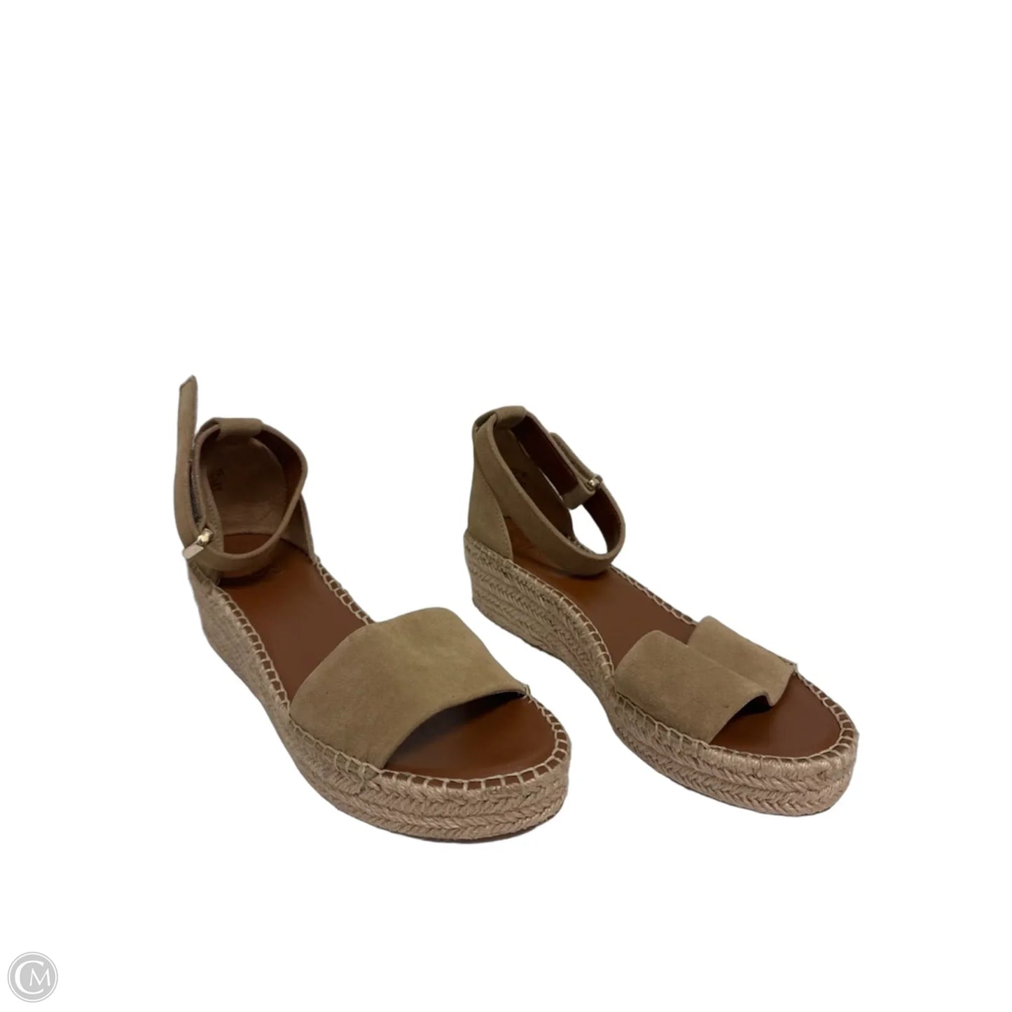 Sandals Flats By Franco Sarto In Brown, Size: 9