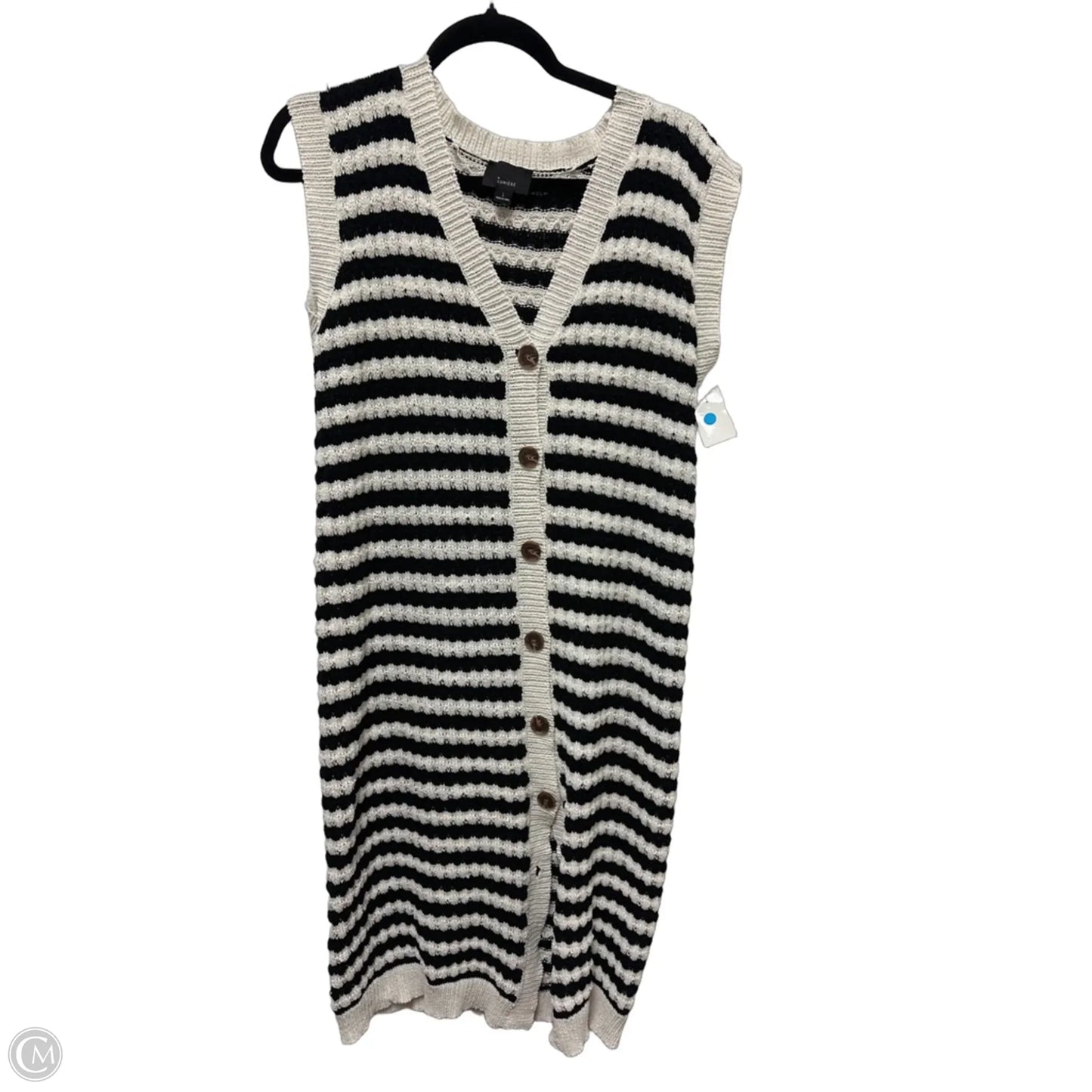 Dress Casual Short By Lumiere In Black & White, Size: L
