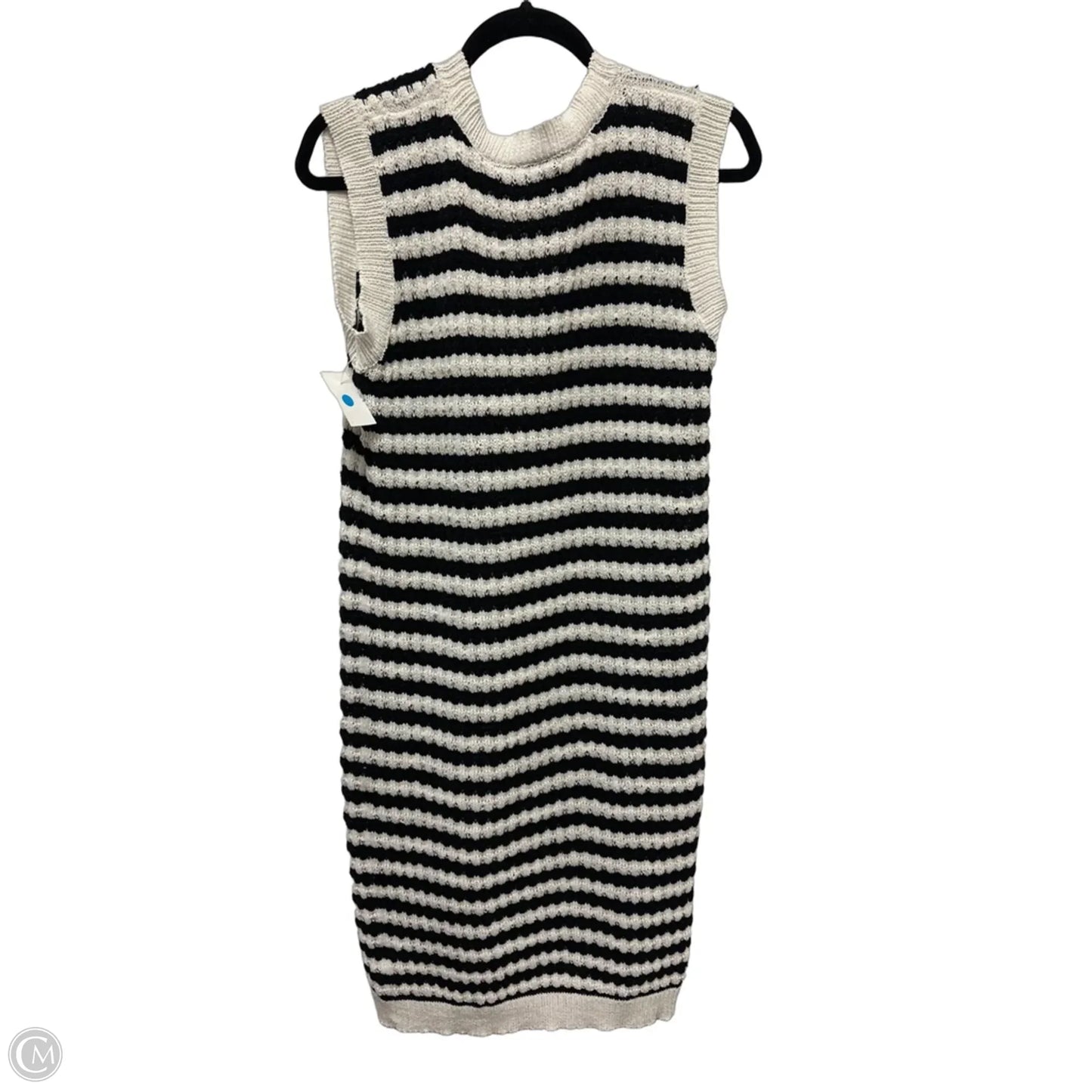 Dress Casual Short By Lumiere In Black & White, Size: L