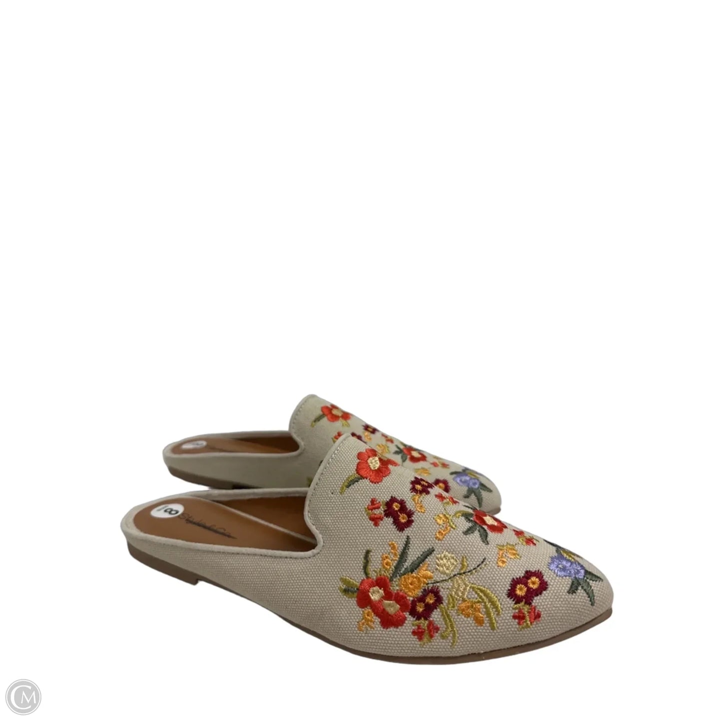 Shoes Flats By Style And Company In Floral Print, Size: 8