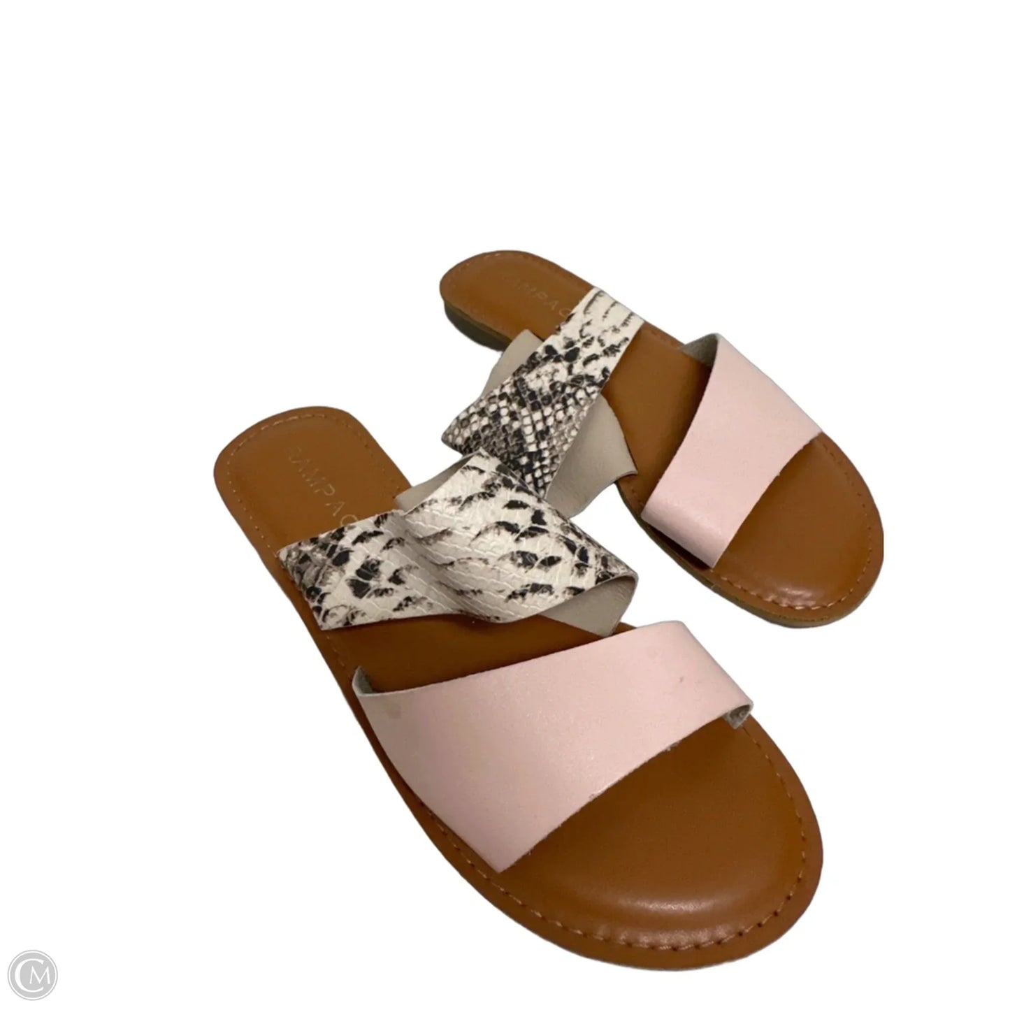 Sandals Flats By Rampage In Pink, Size: 6