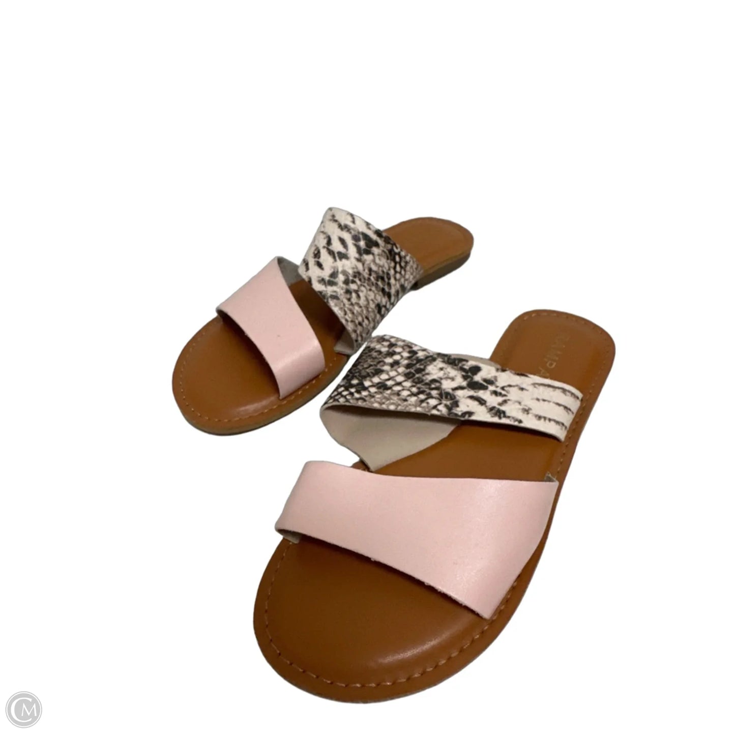 Sandals Flats By Rampage In Pink, Size: 6
