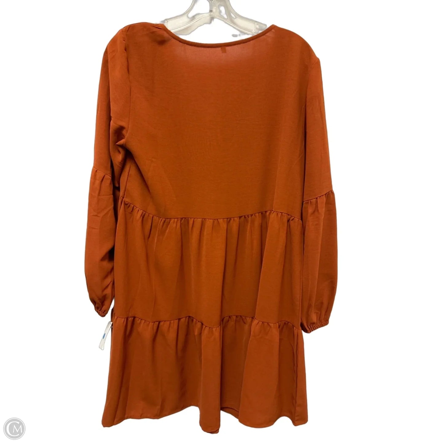 Dress Casual Short By Clothes Mentor In Orange, Size: S