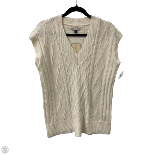 Sweater Short Sleeve By Universal Thread In White, Size: Xs