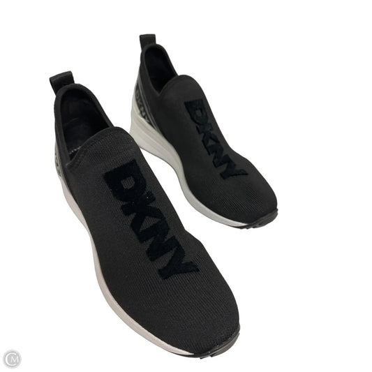 Shoes Sneakers By Dkny In Black, Size: 8
