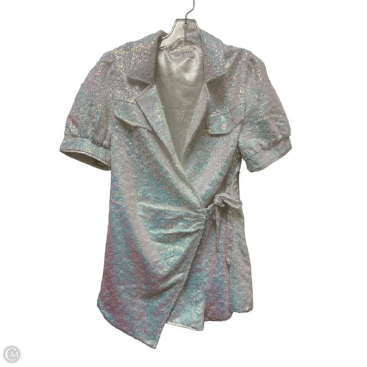 Romper By Clothes Mentor In White, Size: L
