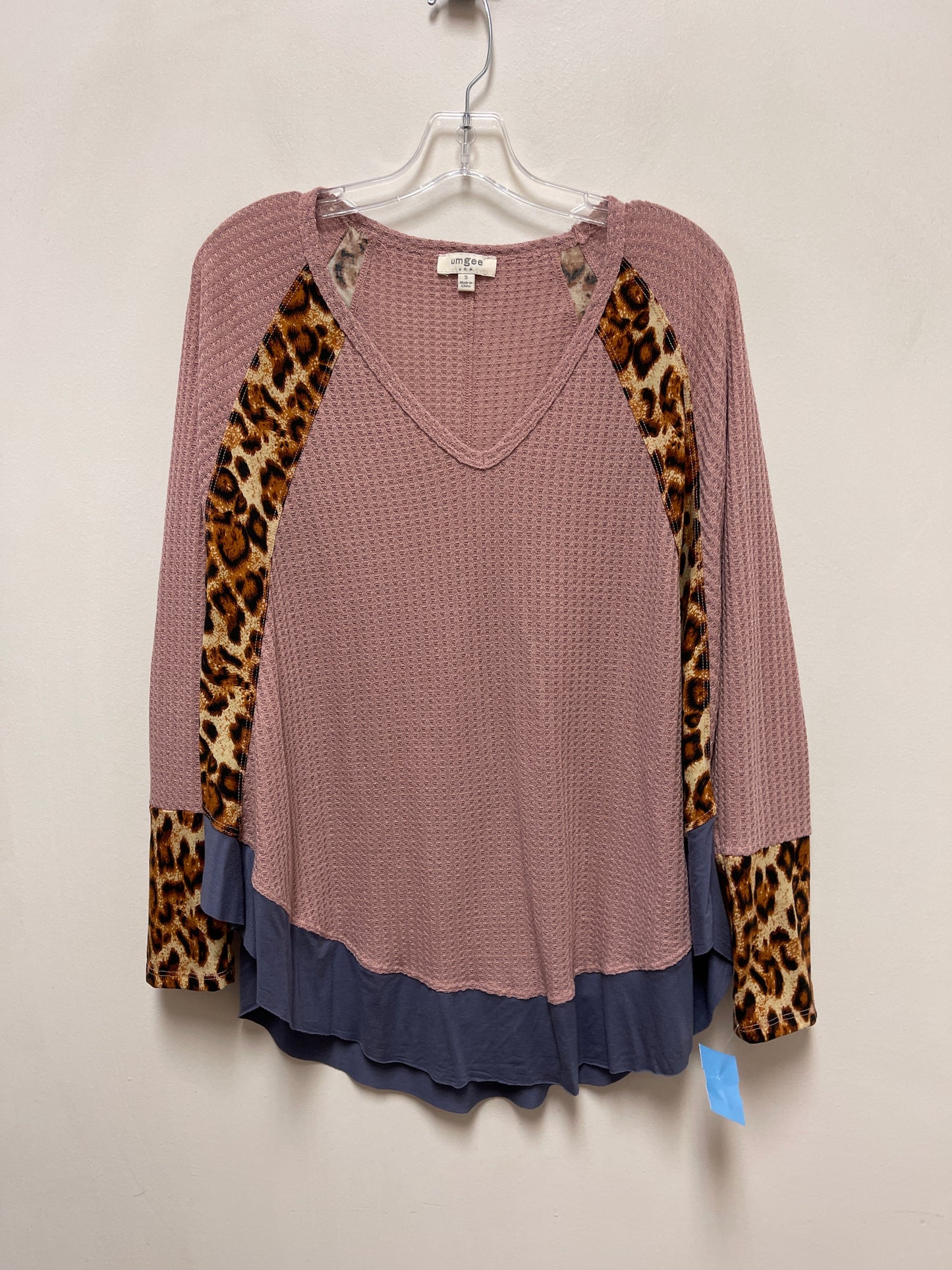 Top Long Sleeve By Umgee In Pink, Size: S