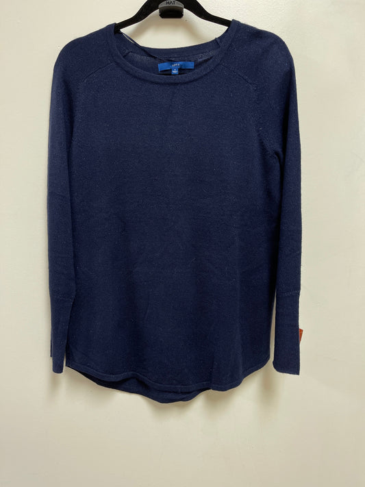 Sweater By Apt 9 In Navy, Size: S