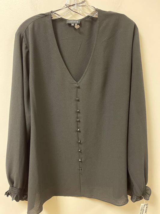Top Long Sleeve By 1.state In Black, Size: 2x