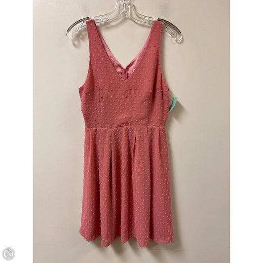 Dress Casual Short By Bb Dakota In Pink, Size: Xs