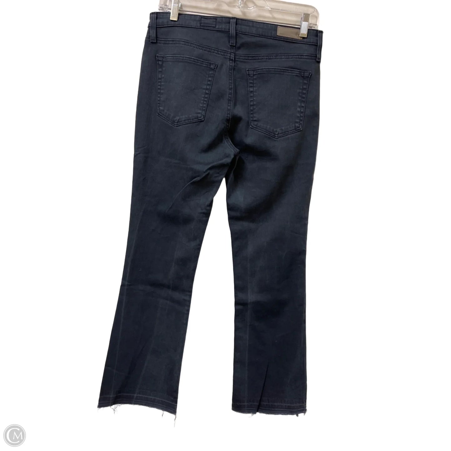 Jeans Cropped By Adriano Goldschmied In Grey Denim, Size: 6