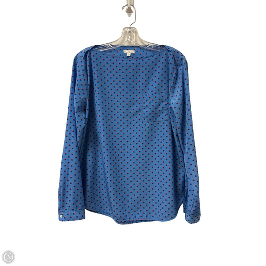 Top Long Sleeve By Gap In Blue & Orange, Size: M