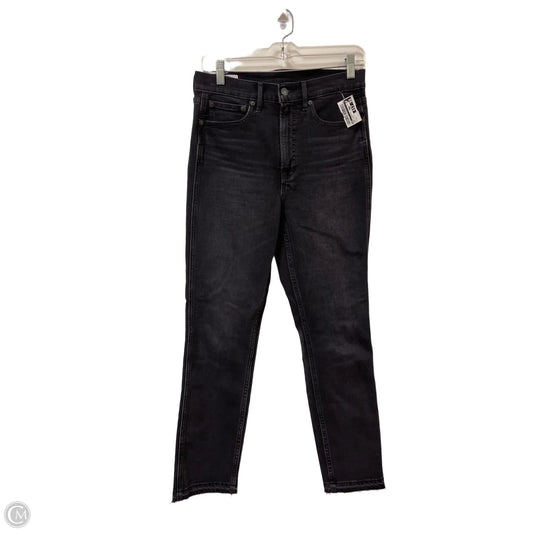 Jeans Straight By Gap In Grey Denim, Size: 6