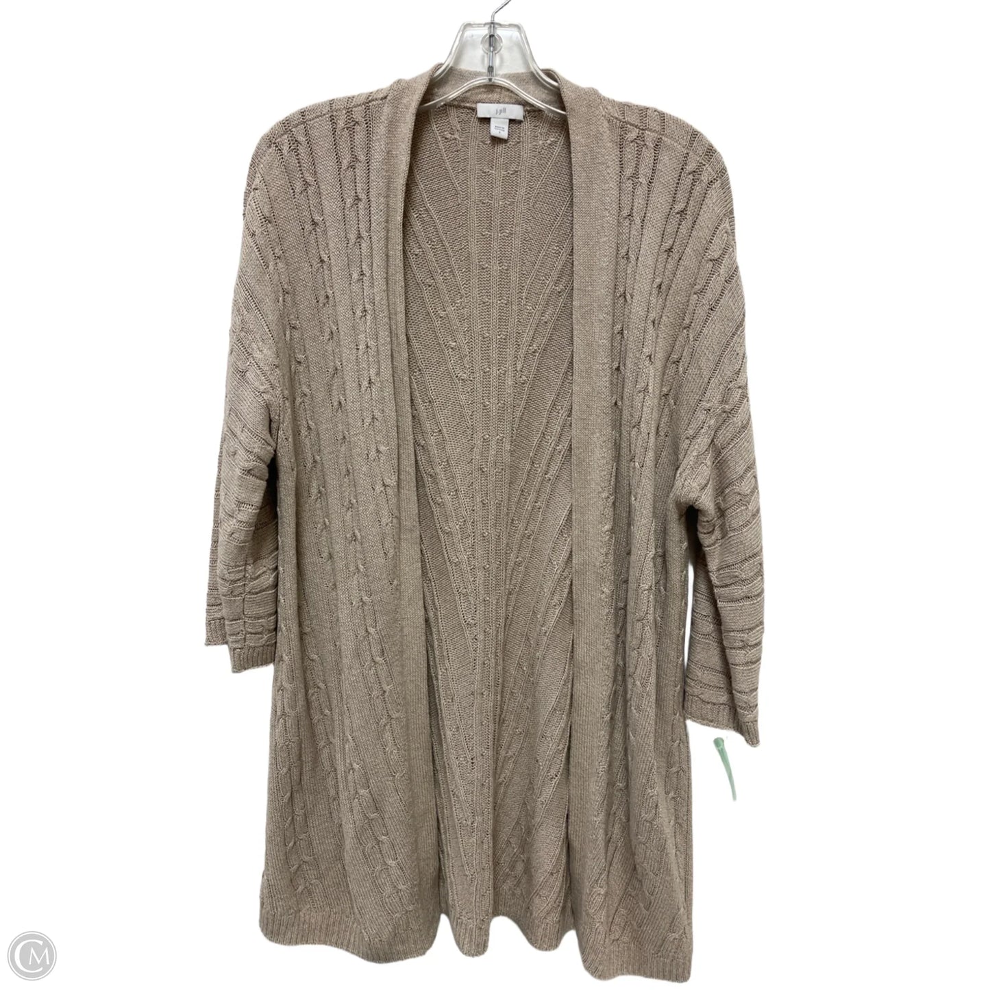 Sweater Cardigan By J. Jill In Cream, Size: S