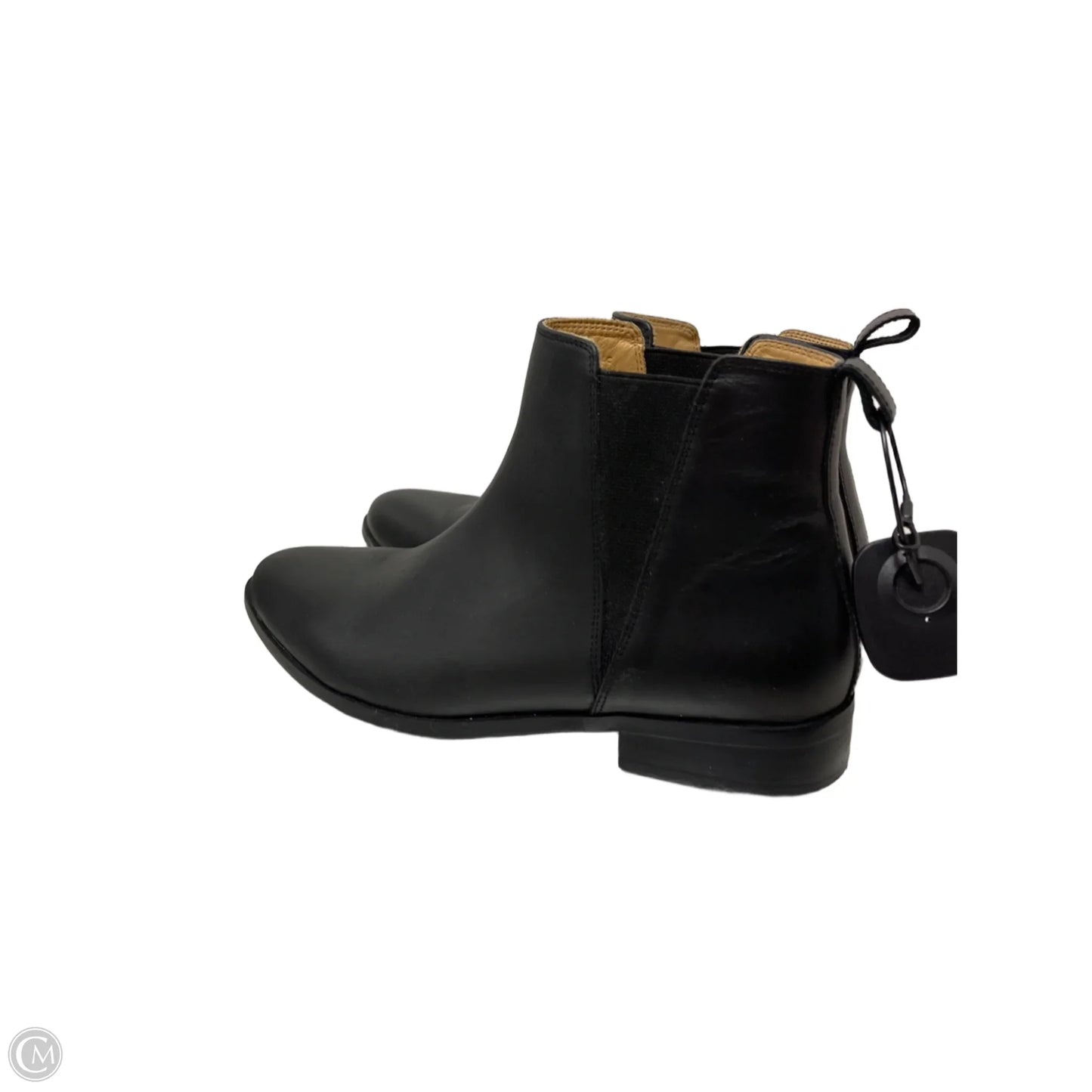 Boots Ankle Flats By Cma In Black, Size: 9