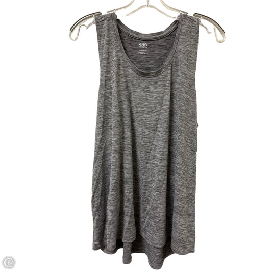 Athletic Tank Top By Athletic Works In Grey, Size: L
