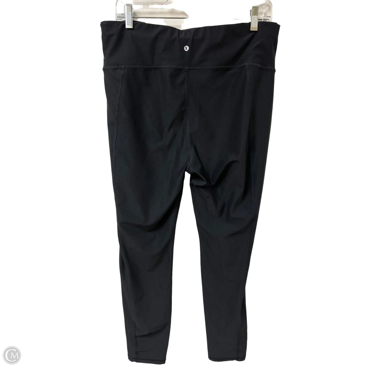 Athletic Leggings By Xersion In Black, Size: Xl