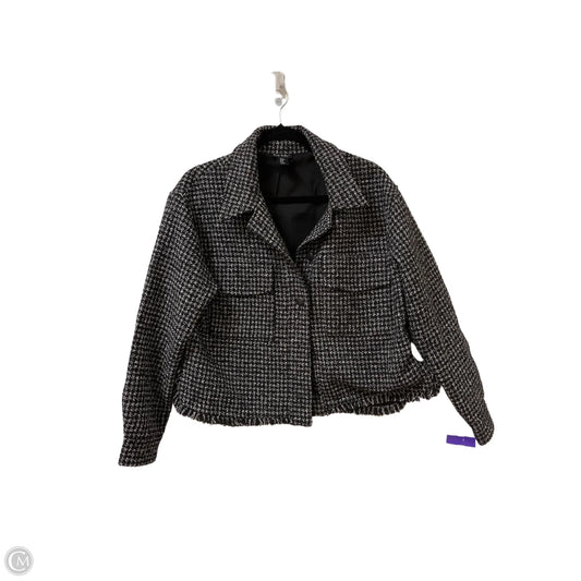 Blazer By Nicole By Nicole Miller In Black & White, Size: M
