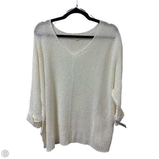 Sweater By Ee Some In White, Size: M