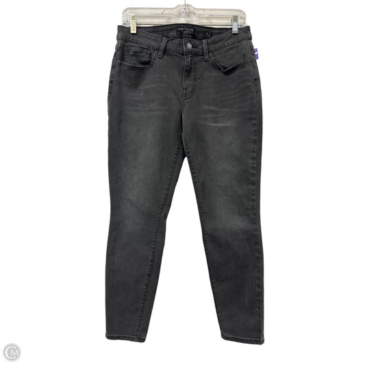 Jeans Skinny By Lucky Brand In Grey Denim, Size: 10