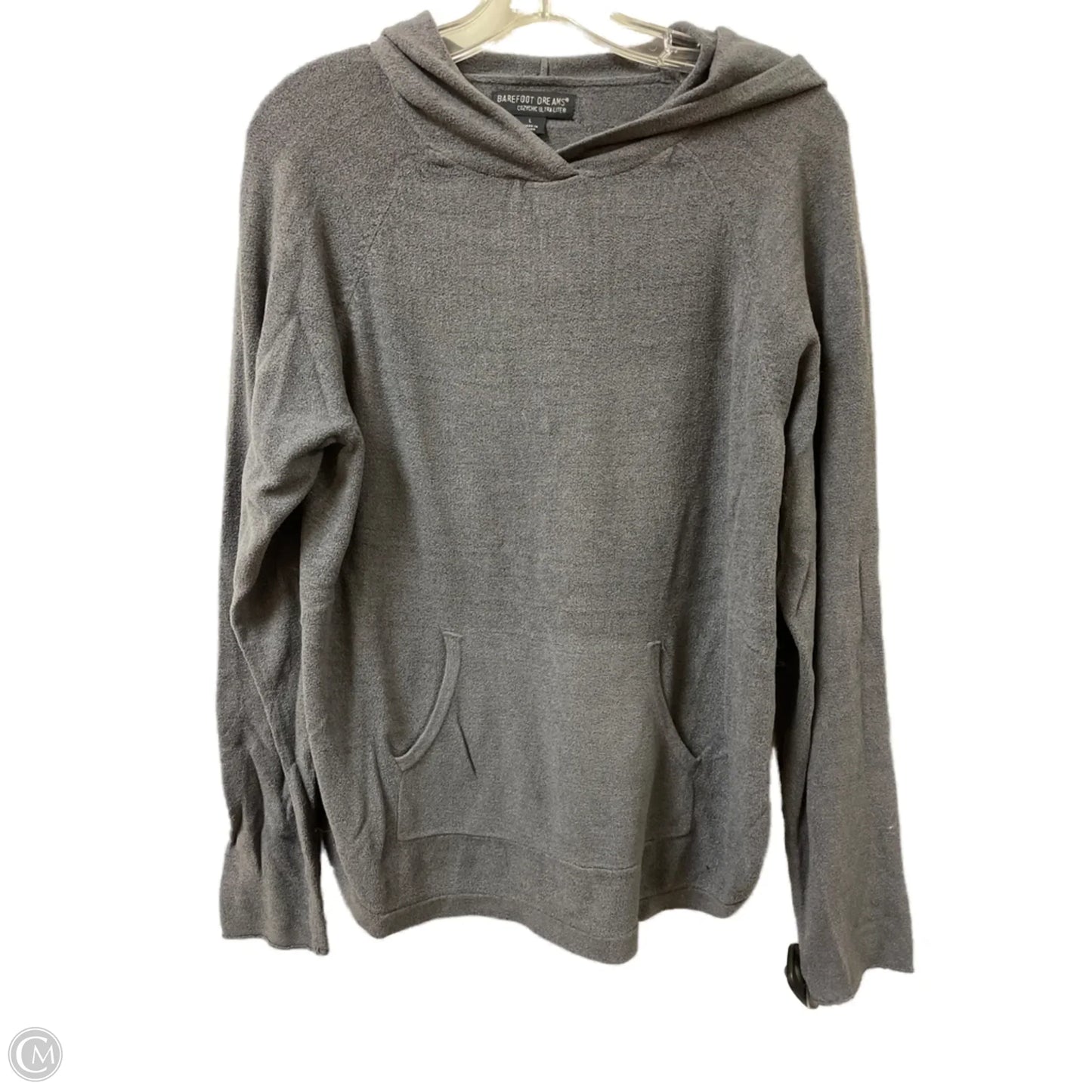 Sweater By Barefoot Dreams In Grey, Size: L