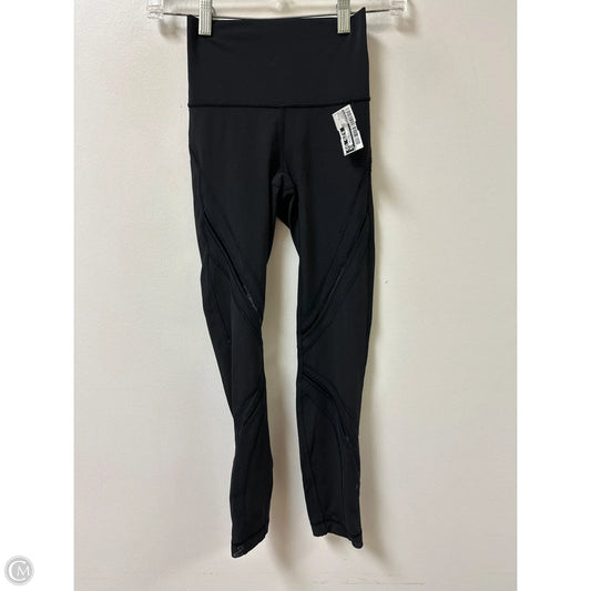 Athletic Leggings By Lululemon In Black, Size: 2