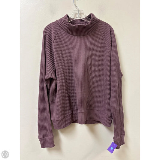 Sweatshirt Collar By The North Face In Purple, Size: L