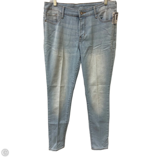 Jeans Skinny By Old Navy In Blue Denim, Size: 10