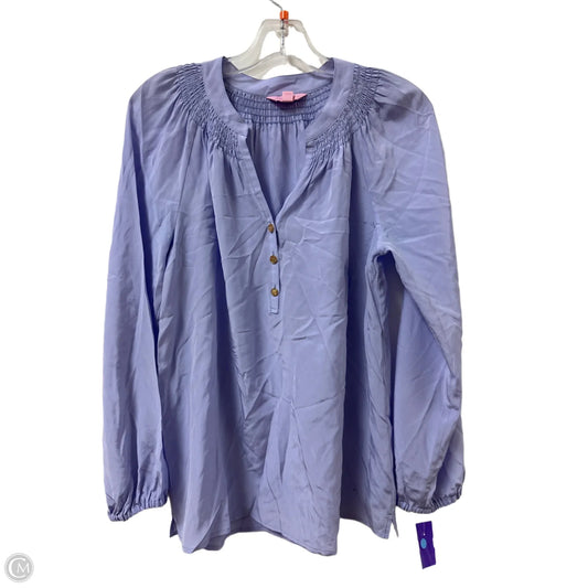 Top Long Sleeve Designer By Lilly Pulitzer In Purple, Size: S