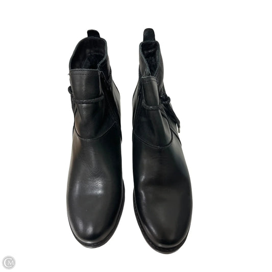 Boots Ankle Flats By Eric Michael London In Black, Size: 8.5