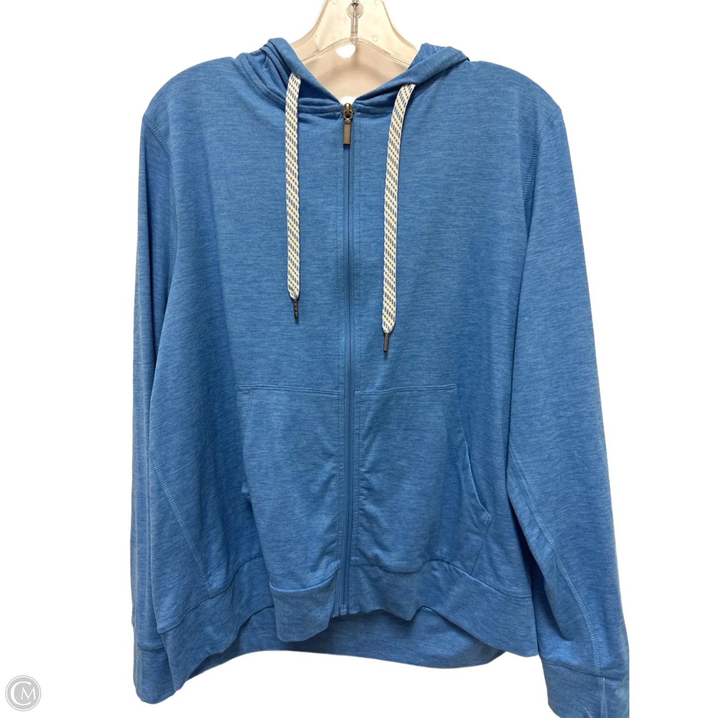 Athletic Jacket By Members Mark In Blue, Size: Xl