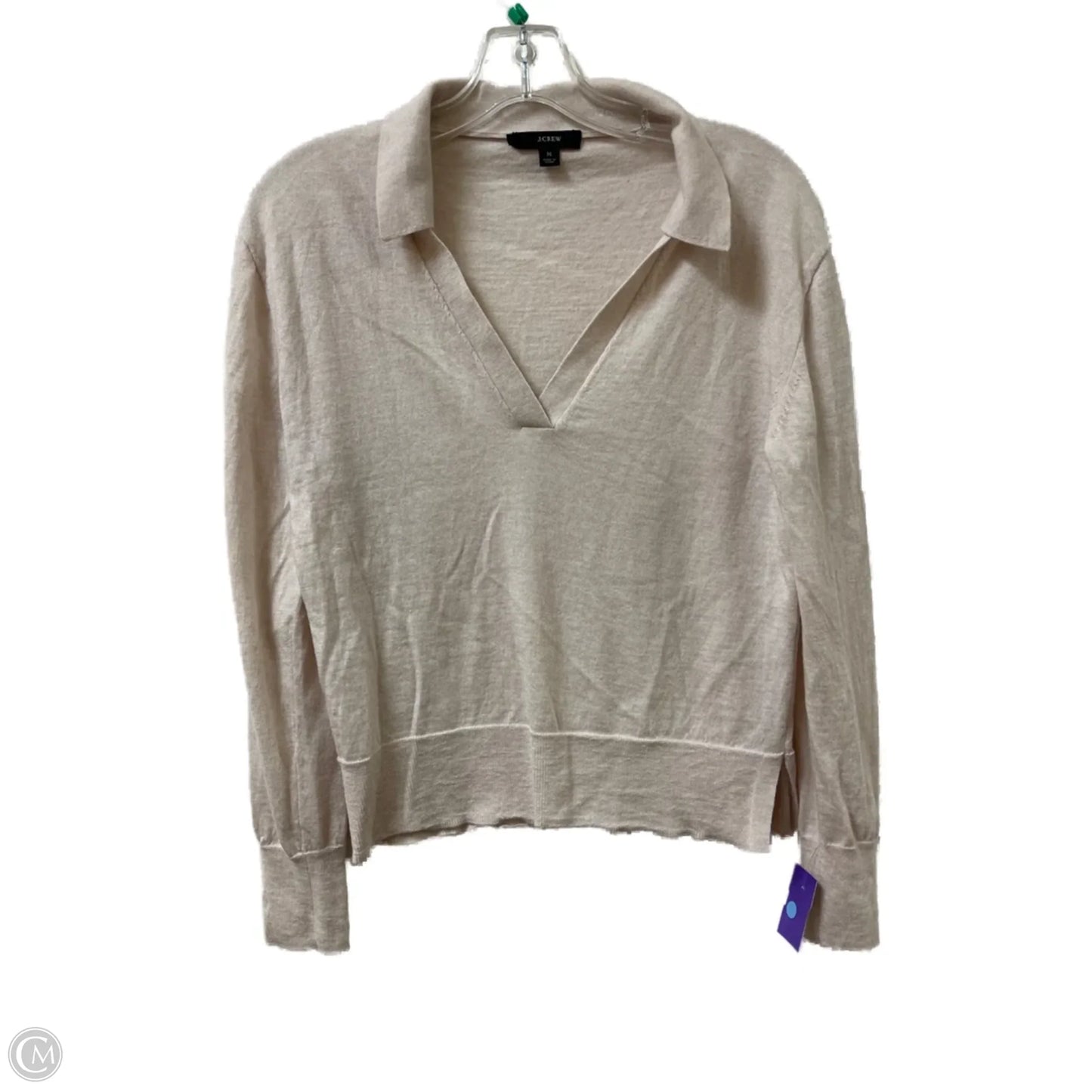 Sweater By J. Crew In Cream, Size: M