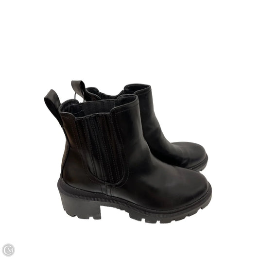 Boots Ankle Flats By Universal Thread In Black, Size: 9