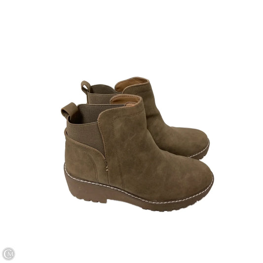 Boots Ankle Flats By Dolce Vita In Taupe, Size: 9