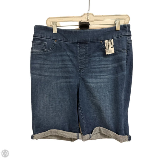 Shorts By Chicos In Blue Denim, Size: 10