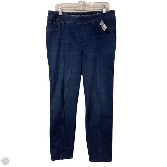 Jeans Skinny By Chicos In Blue Denim, Size: 12