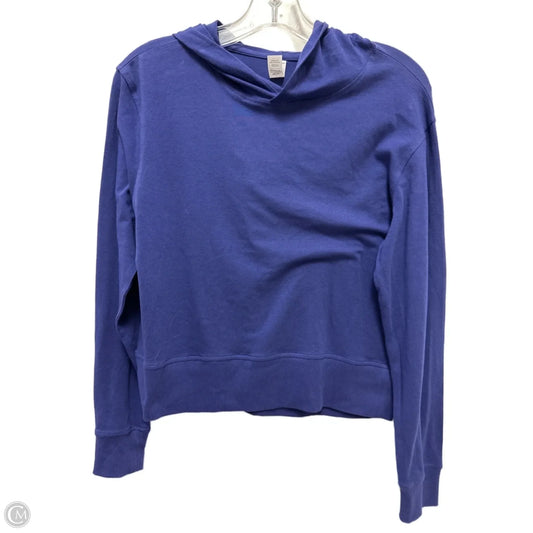 Athletic Top Long Sleeve Hoodie By Marika In Purple, Size: S