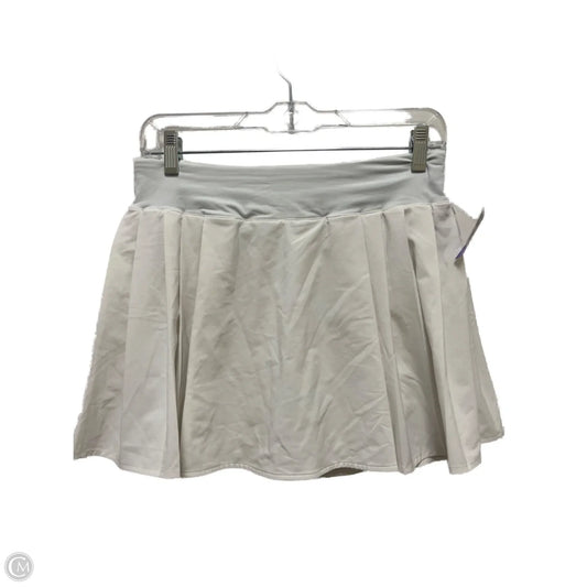 Athletic Skort By Lululemon In White, Size: S