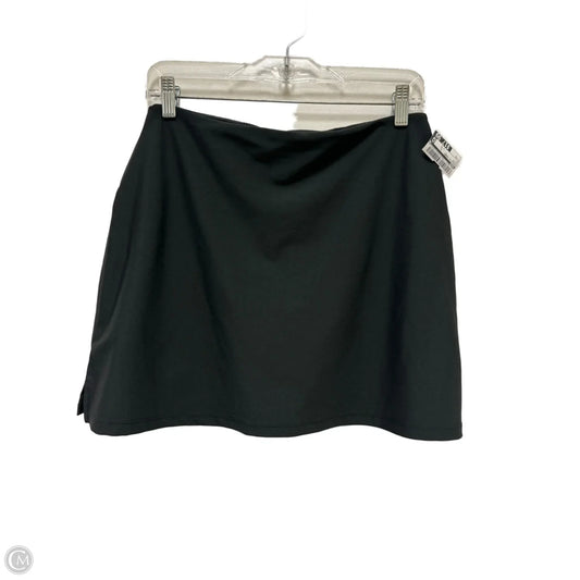 Athletic Skort By Sage In Black, Size: M