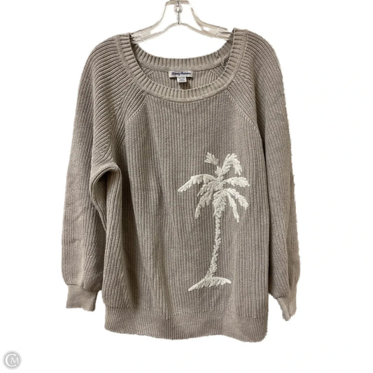 Sweater By Tommy Bahama In Cream, Size: Xl