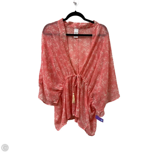 Kimono By Time And Tru In Pink, Size: Osfm