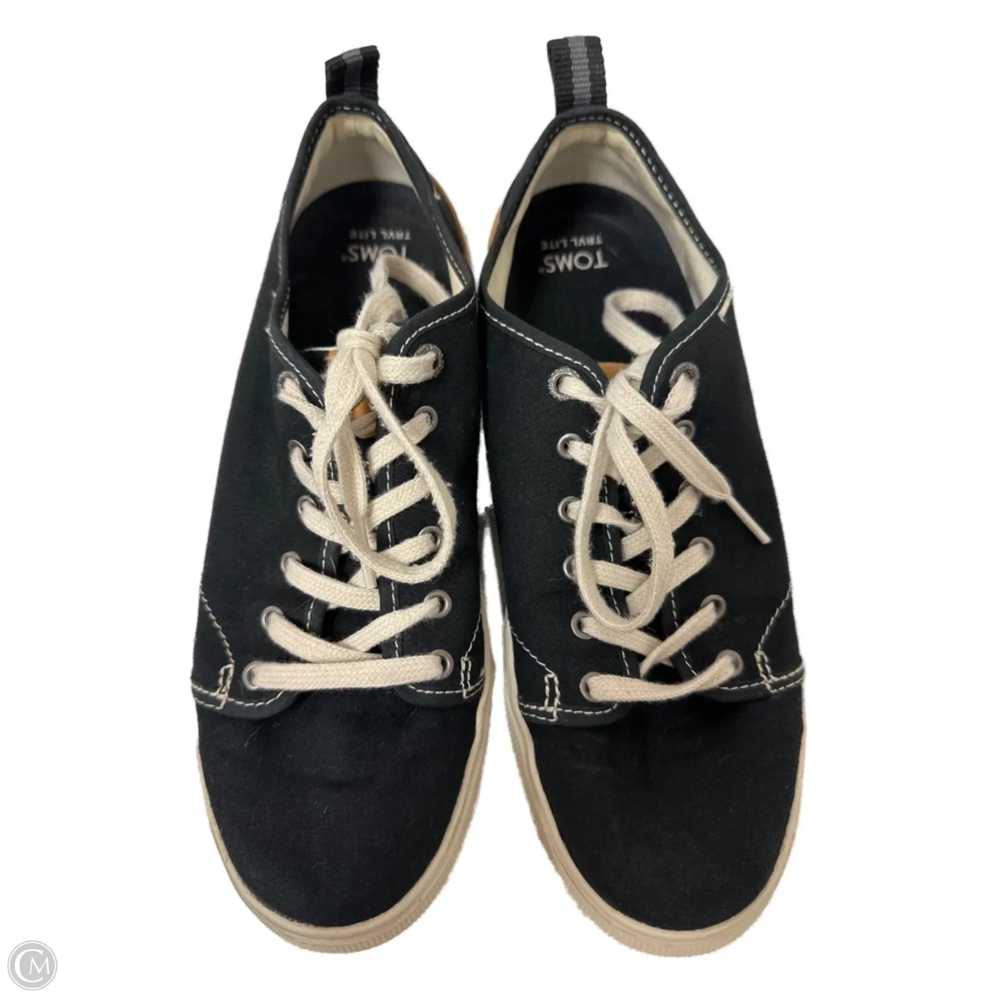 Shoes Sneakers By Toms In Black, Size: 8