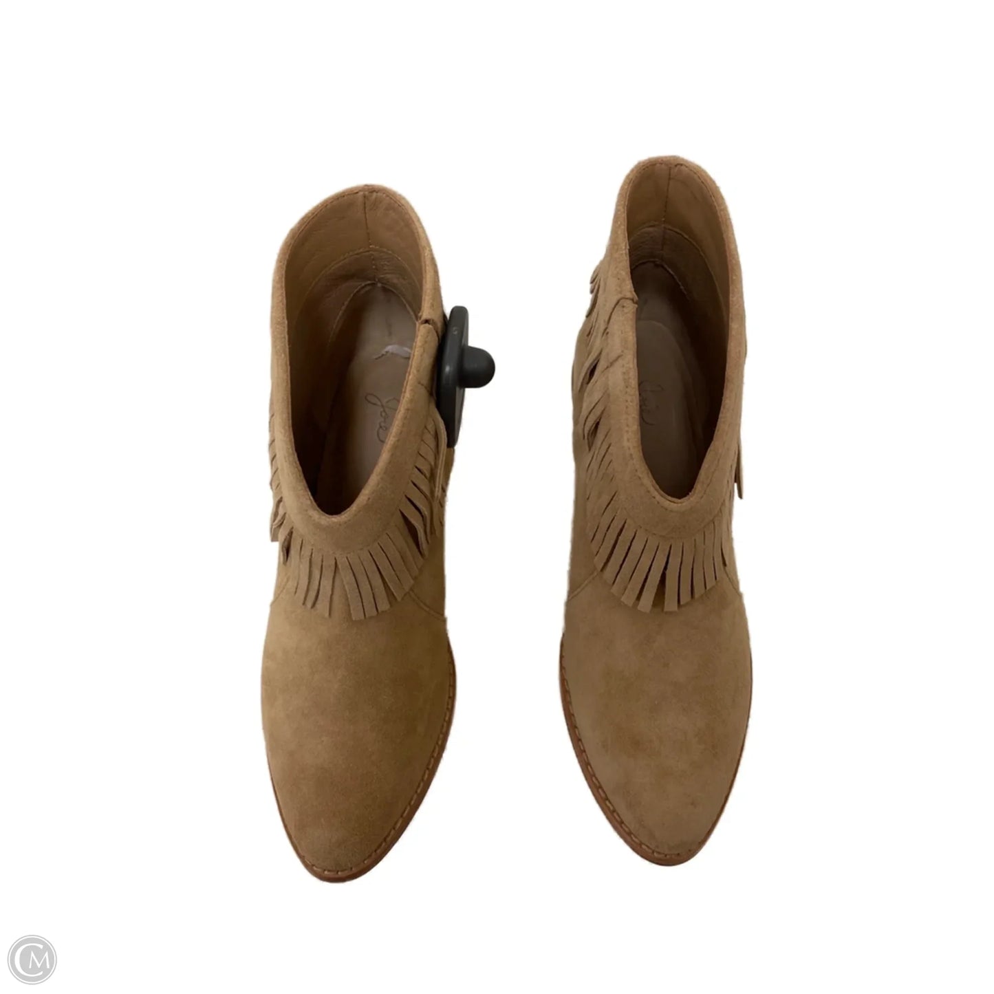 Boots Ankle Flats By Joie In Cream, Size: 5