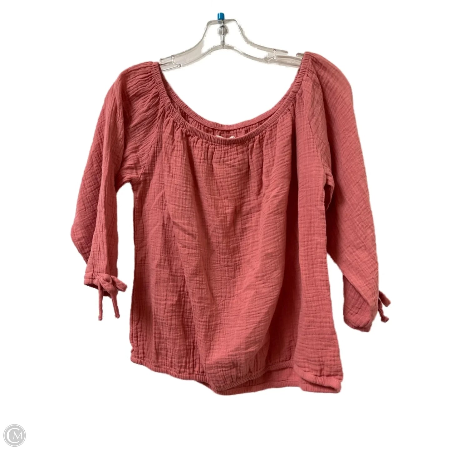 Top Long Sleeve By True Craft In Pink, Size: Xl